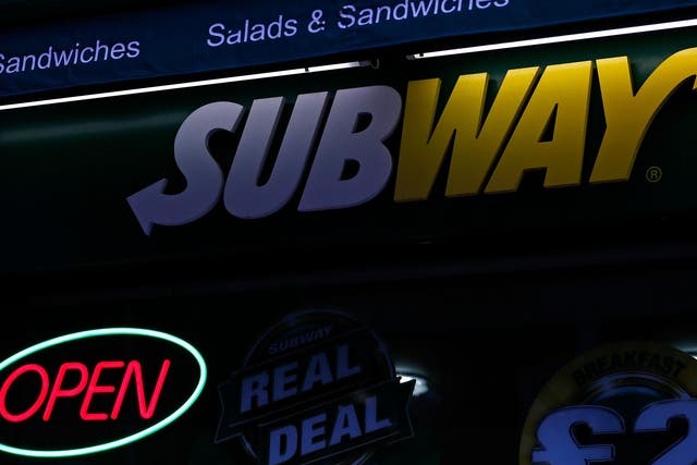 The two Subway sandwiches were the worst offenders