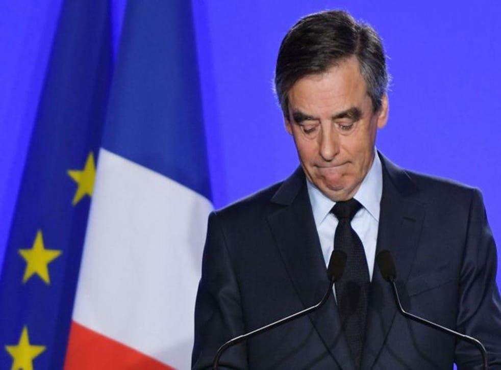 Mr Fillon apologised for the 'anti-Semitic' image posted on his party's Twitter page, saying it went against his values and pledging those behind it would face sanctions