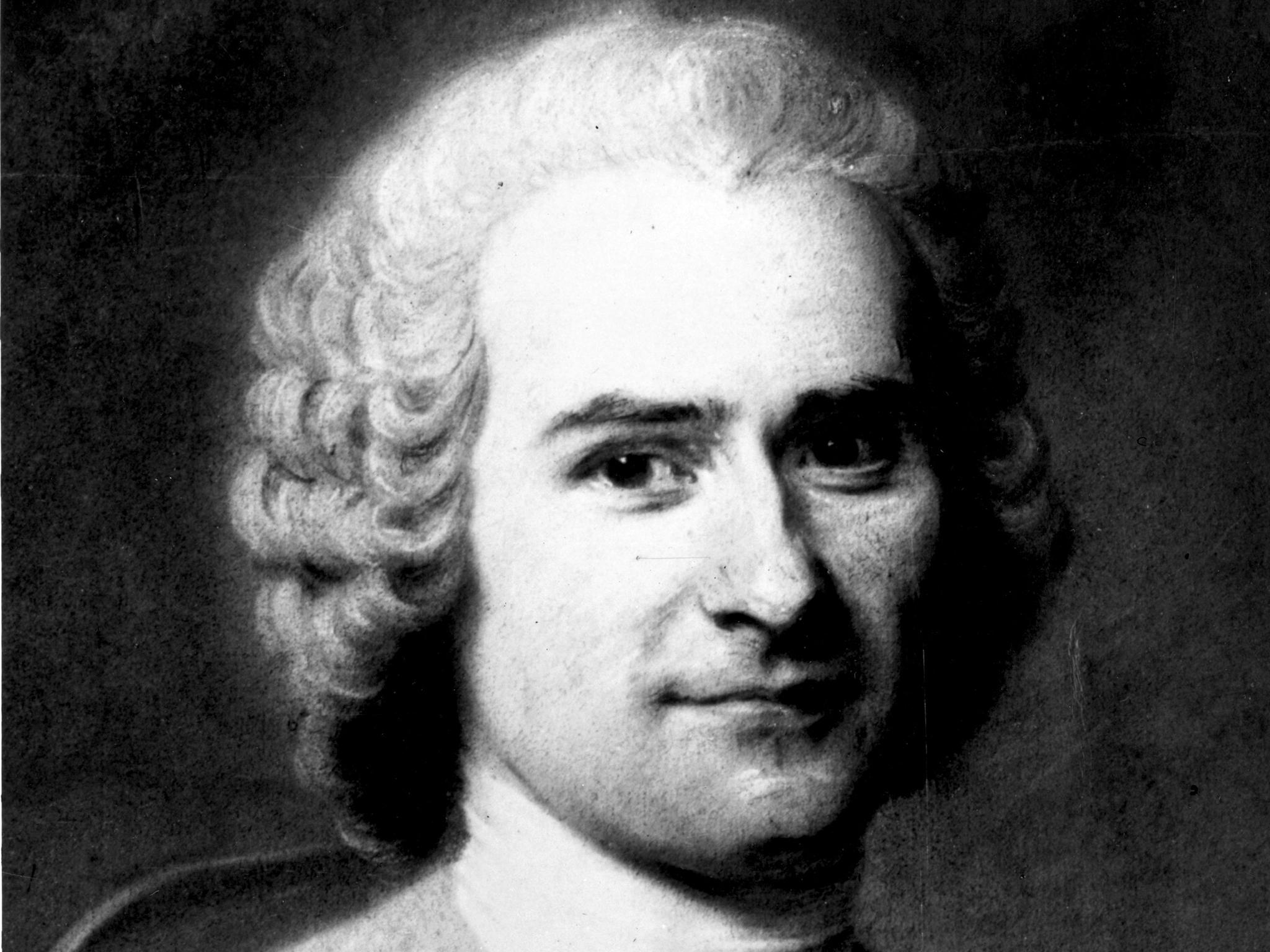 Public eye: Rousseau was perhaps the first celebrity writer and thinker