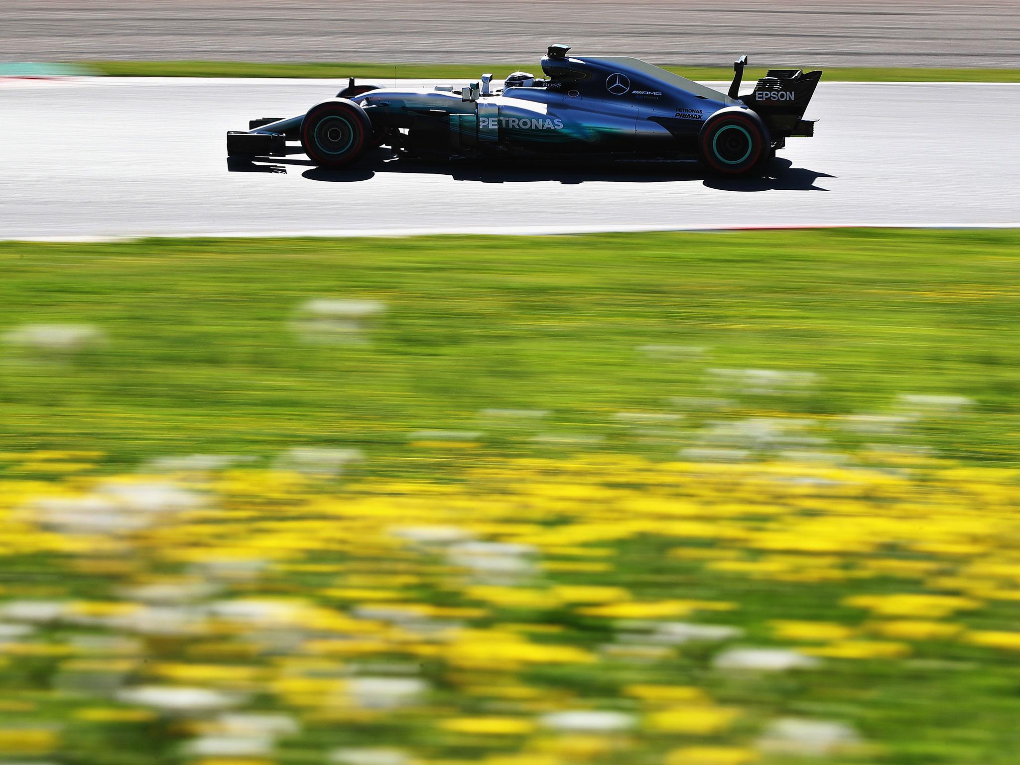 Bottas replaced Nico Rosberg at Mercedes