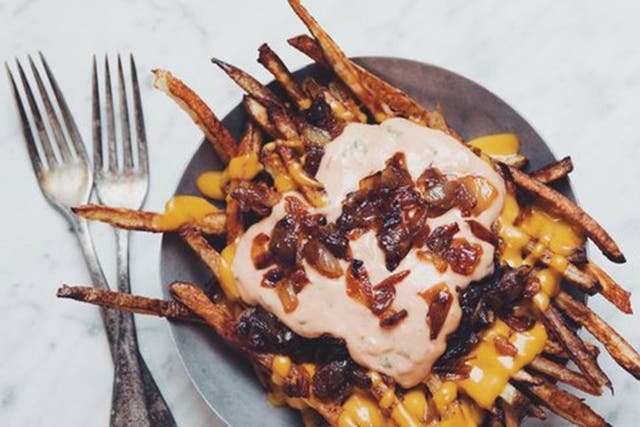 Animal-style fries by Youtubers hot for food 