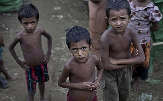 Myanmar ranked third highest risk of genocide, with increased violence against the Muslim minority Rohingya placing them at high risk of a mass killing