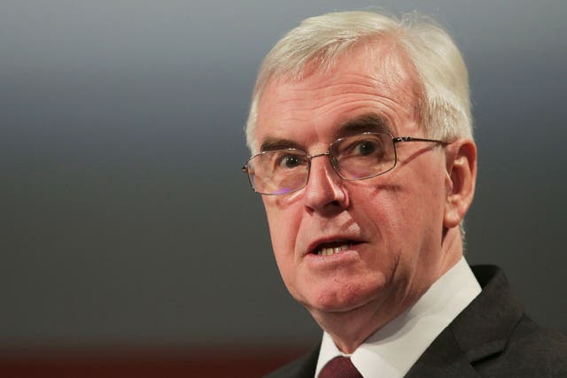  Shadow Chancellor of the Exchequer John McDonnell says he will be leading a summit next month of unions, self-employed workers and small businesses