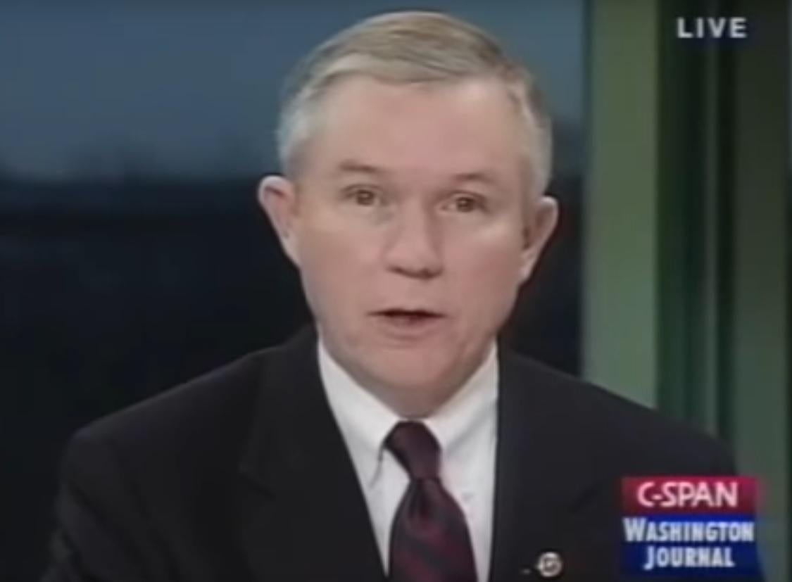 Attorney General accused of lying under oath said Bill Clinton should