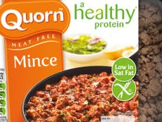Fears Quorn mince contains 'small pieces of metal'