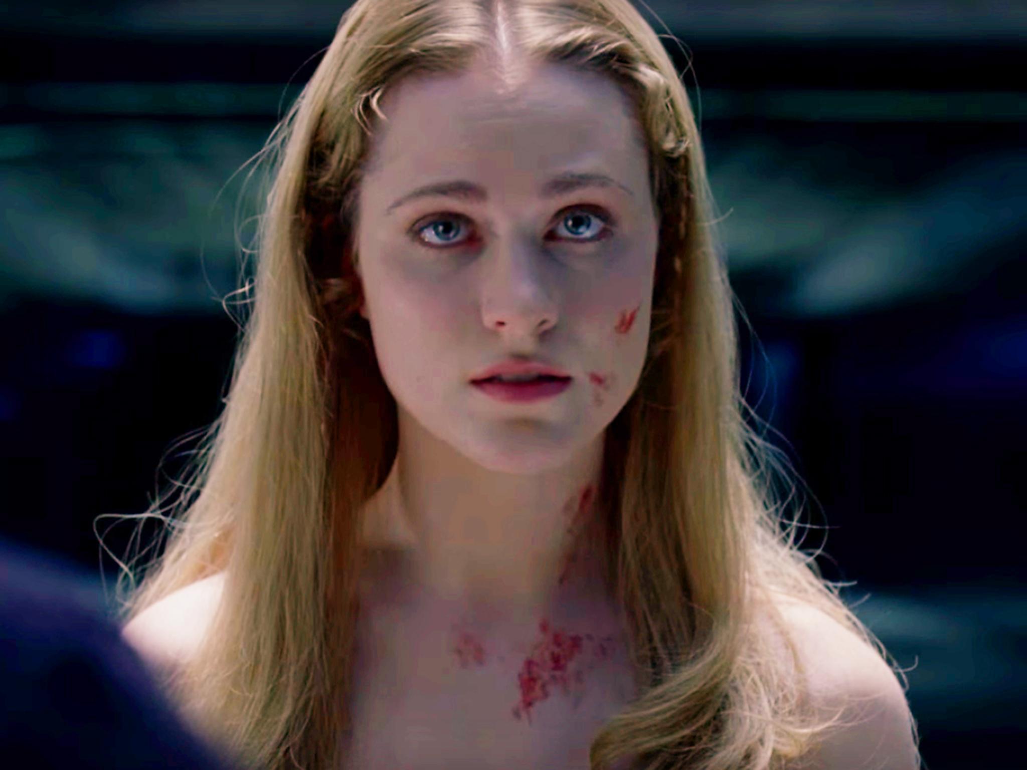 Evan Rachel Wood plays the sentient android Dolores Abernathy in HBO's ‘Westworld'’