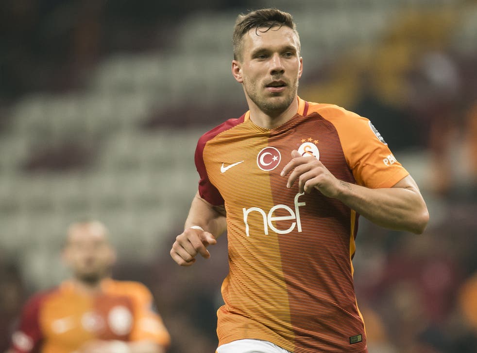 Former Arsenal Forward Lukas Podolski Announces He Is Leaving Galatasaray To Join Vissel Kobe In Japan The Independent The Independent