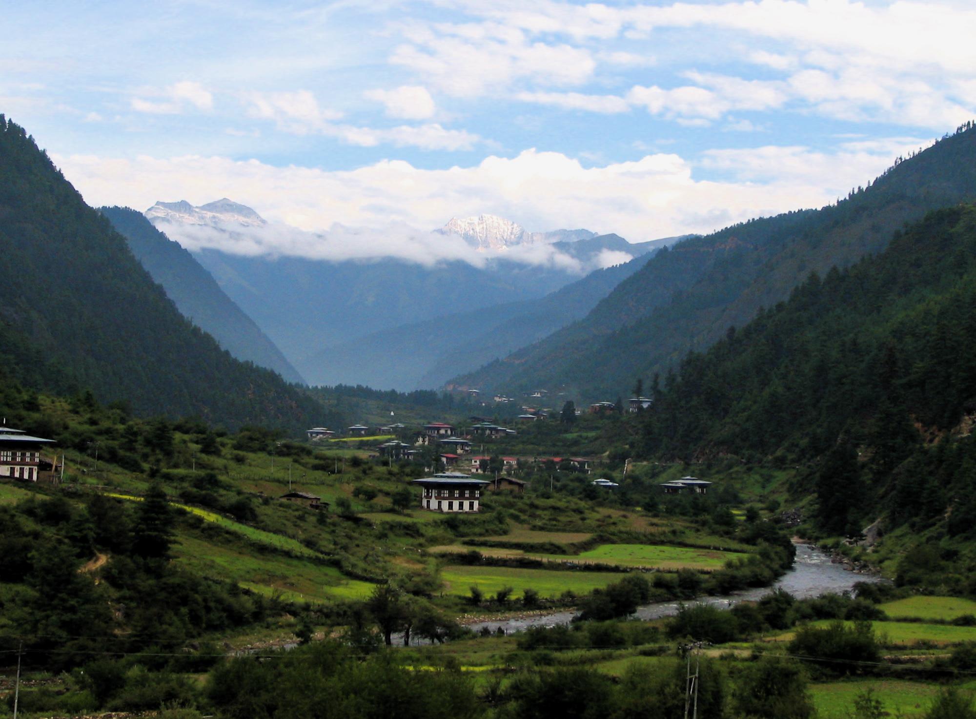 The gorgeous Haa district of Western Bhutan (Wiki Commons)