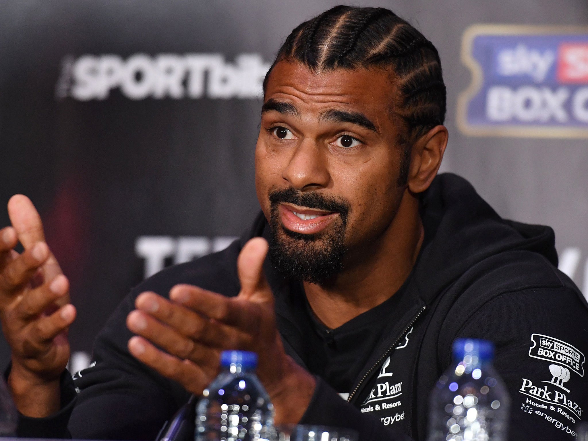 David Haye has been reproached for his unsavoury pre-fight threats