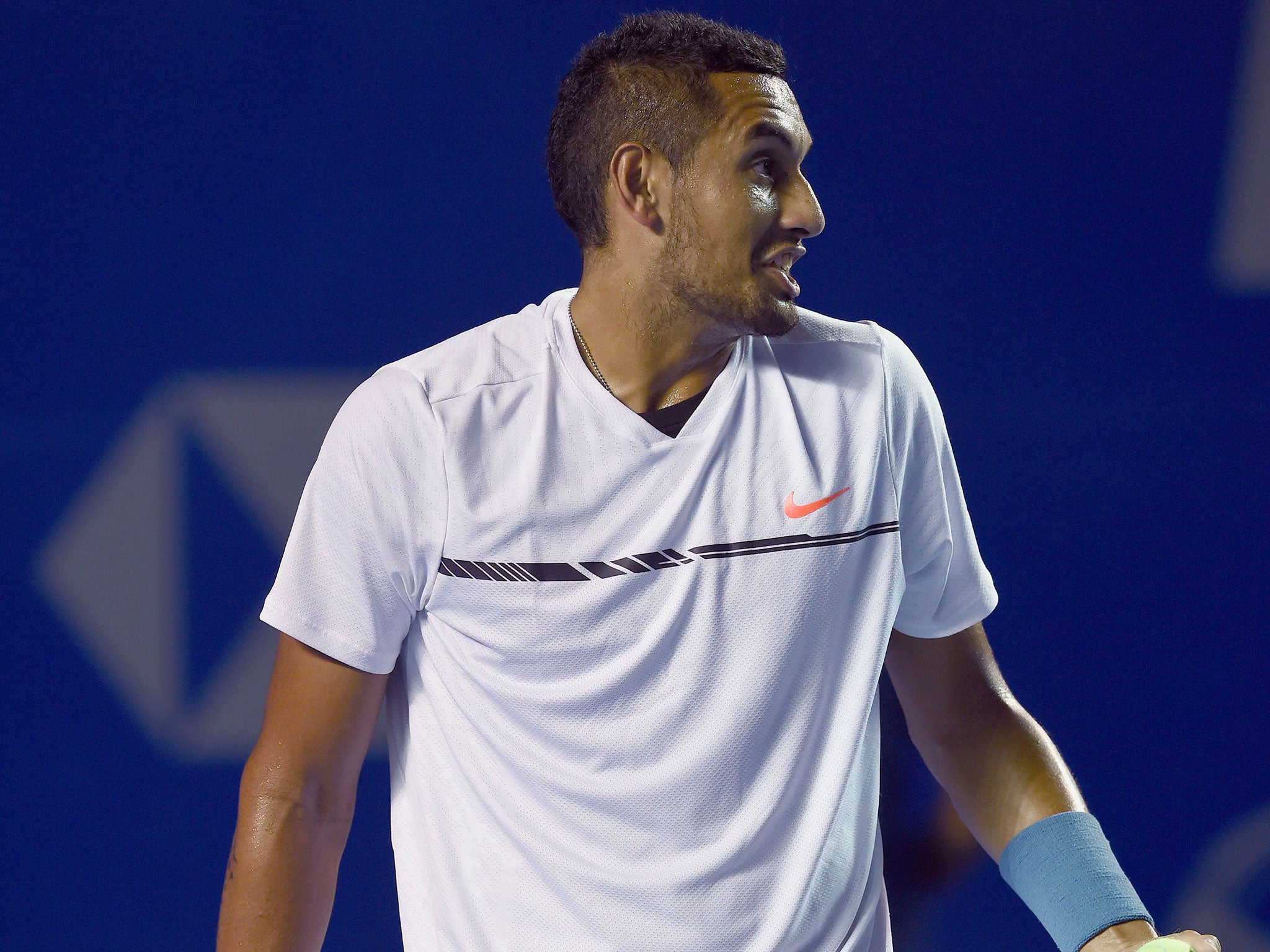 Kyrgios won the first set on a tie-break before clinching the second by breaking Djokovic