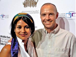 Bitter split: Afsana Lachaux and her then husband Bruno
