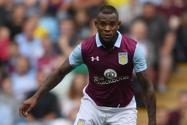 Leandro Bacuna has been given a six-match ban for his red card in Aston Villa's win over Derby