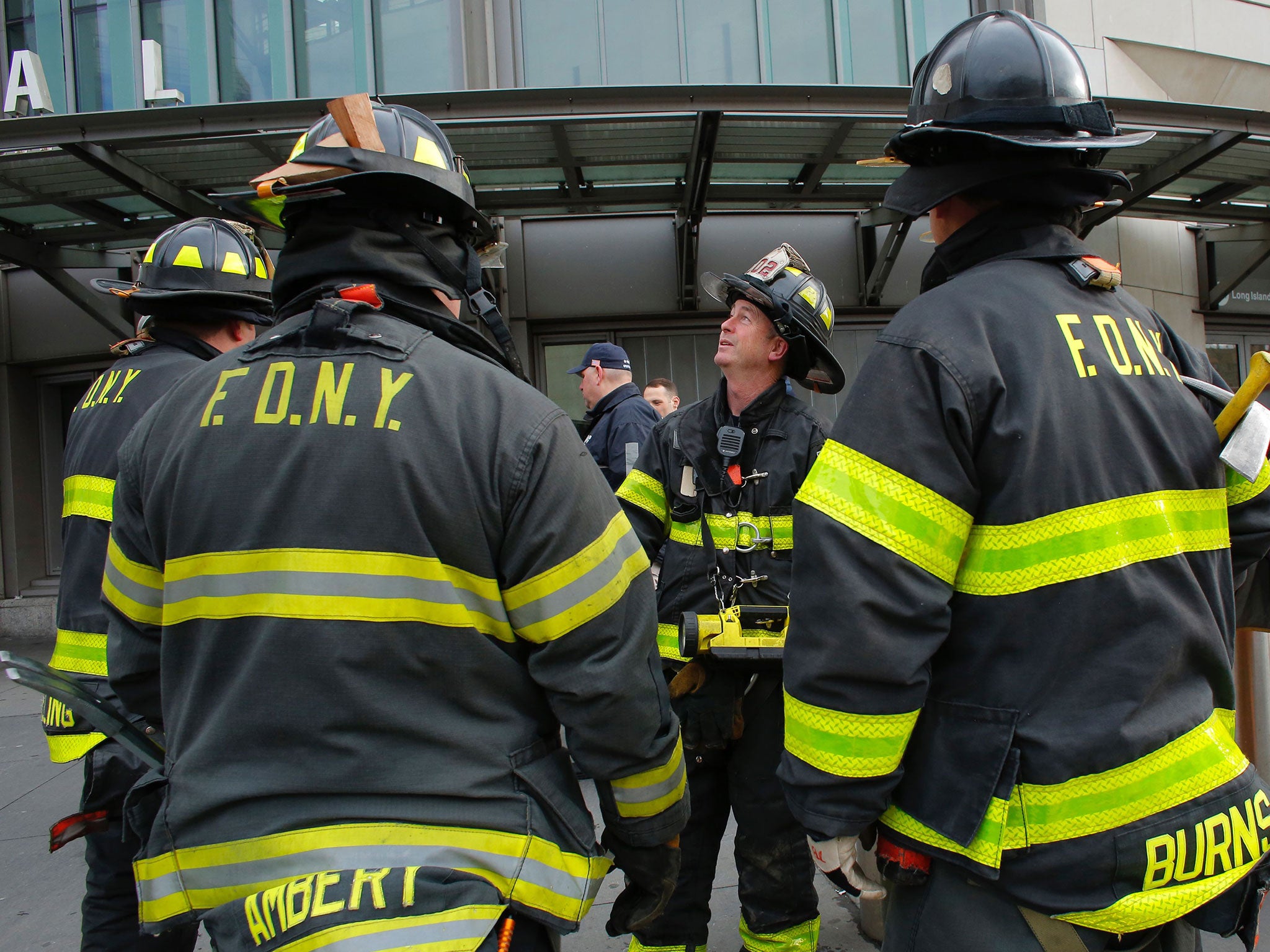 The New York Fire Department is not treating the blaze as suspicious