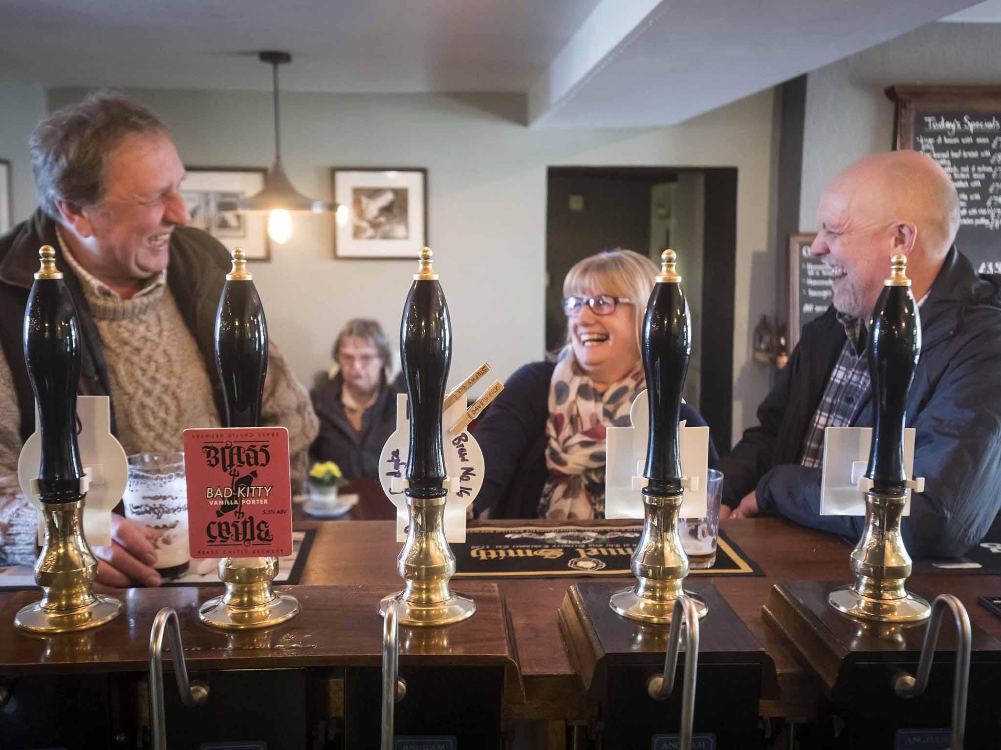 By raising £220,000 locals were able to save the pub from closure