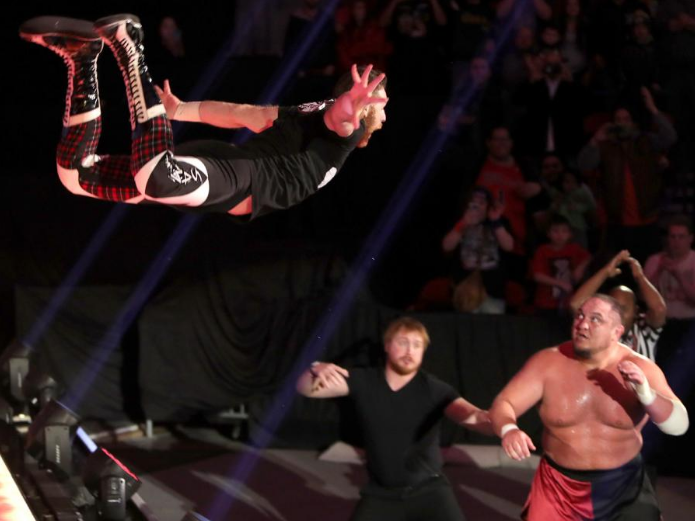 Sami Zayn is Samoa Joe's first WWE pay-per-view opponent