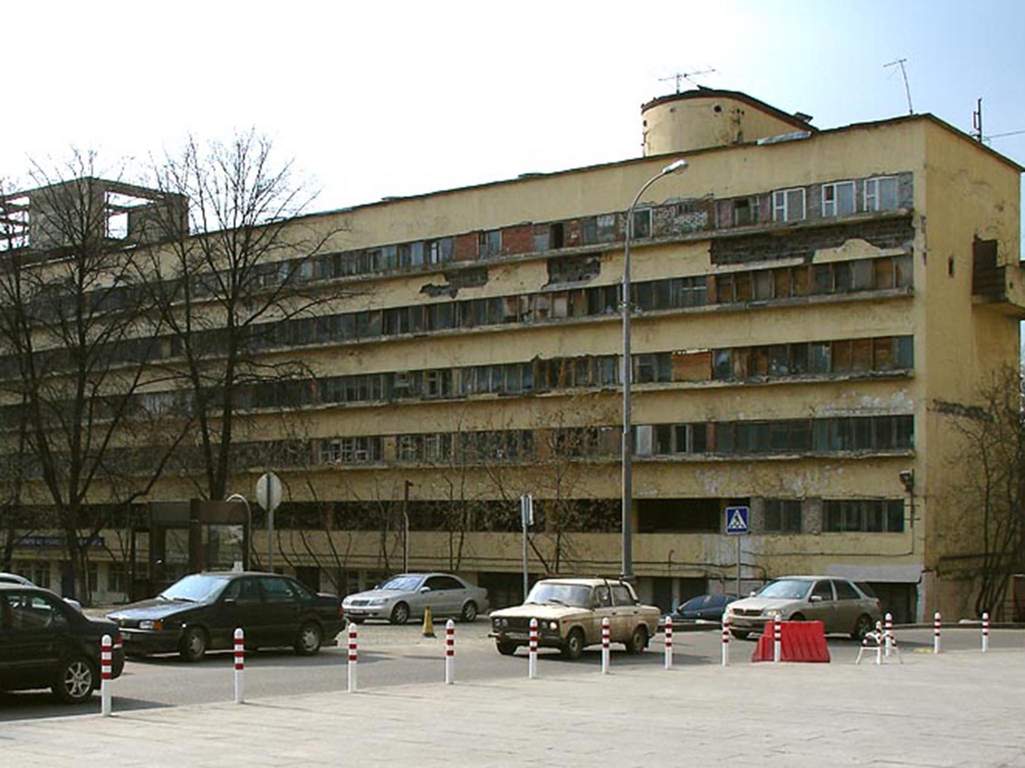 Narkomfin Communal House in Moscow