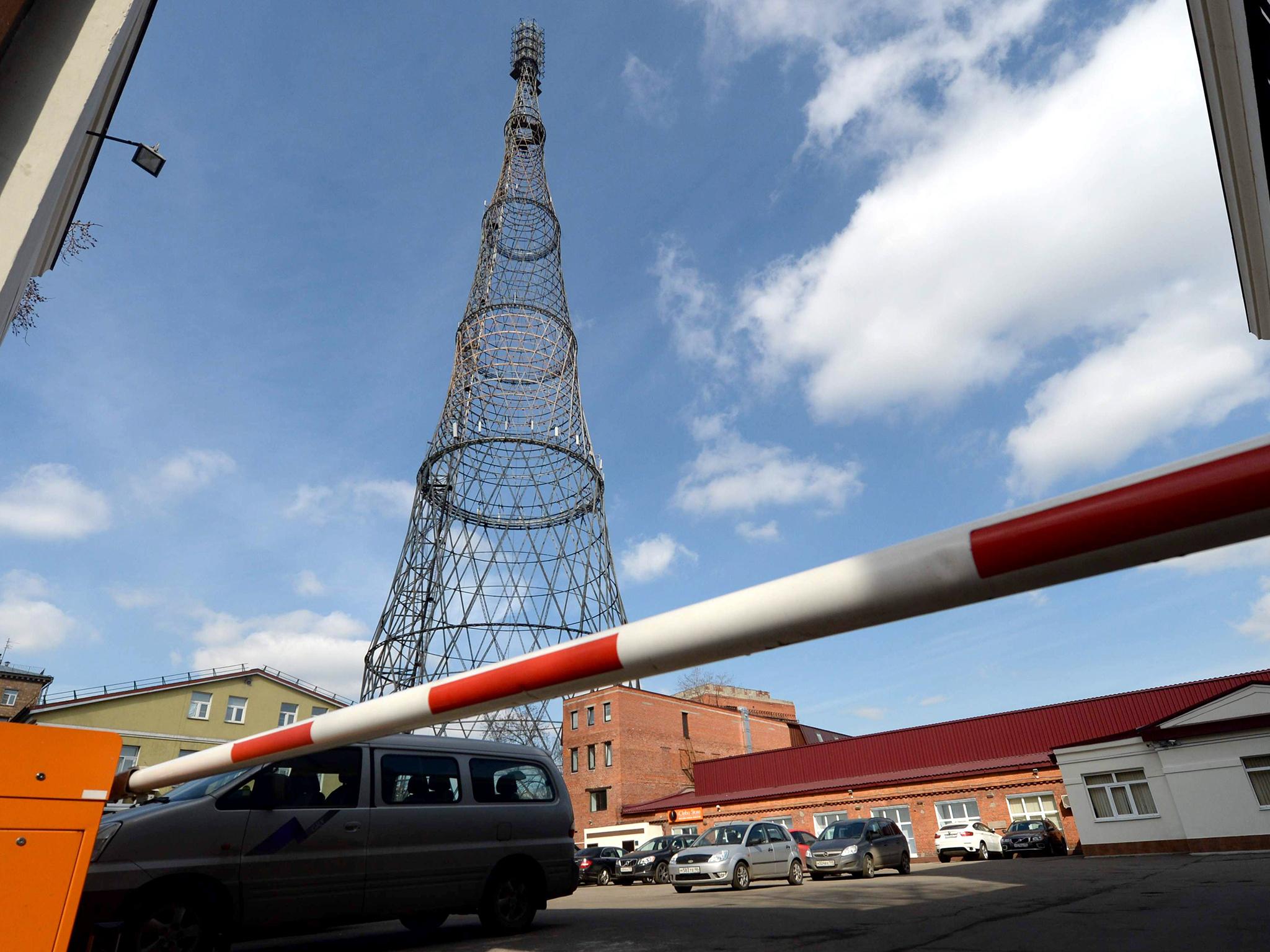 Shukhov Tower, Moscow, on the World Monuments Fund “watch list” of endangered buildings