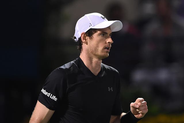 Murray has reached his second Dubai final
