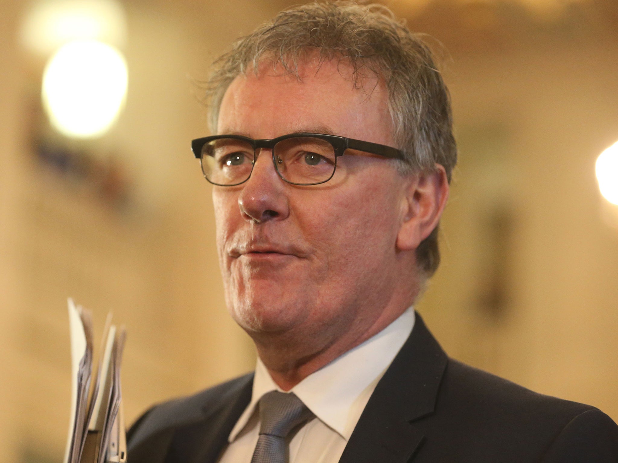 Ulster Unionist leader Mike Nesbitt who has resigned