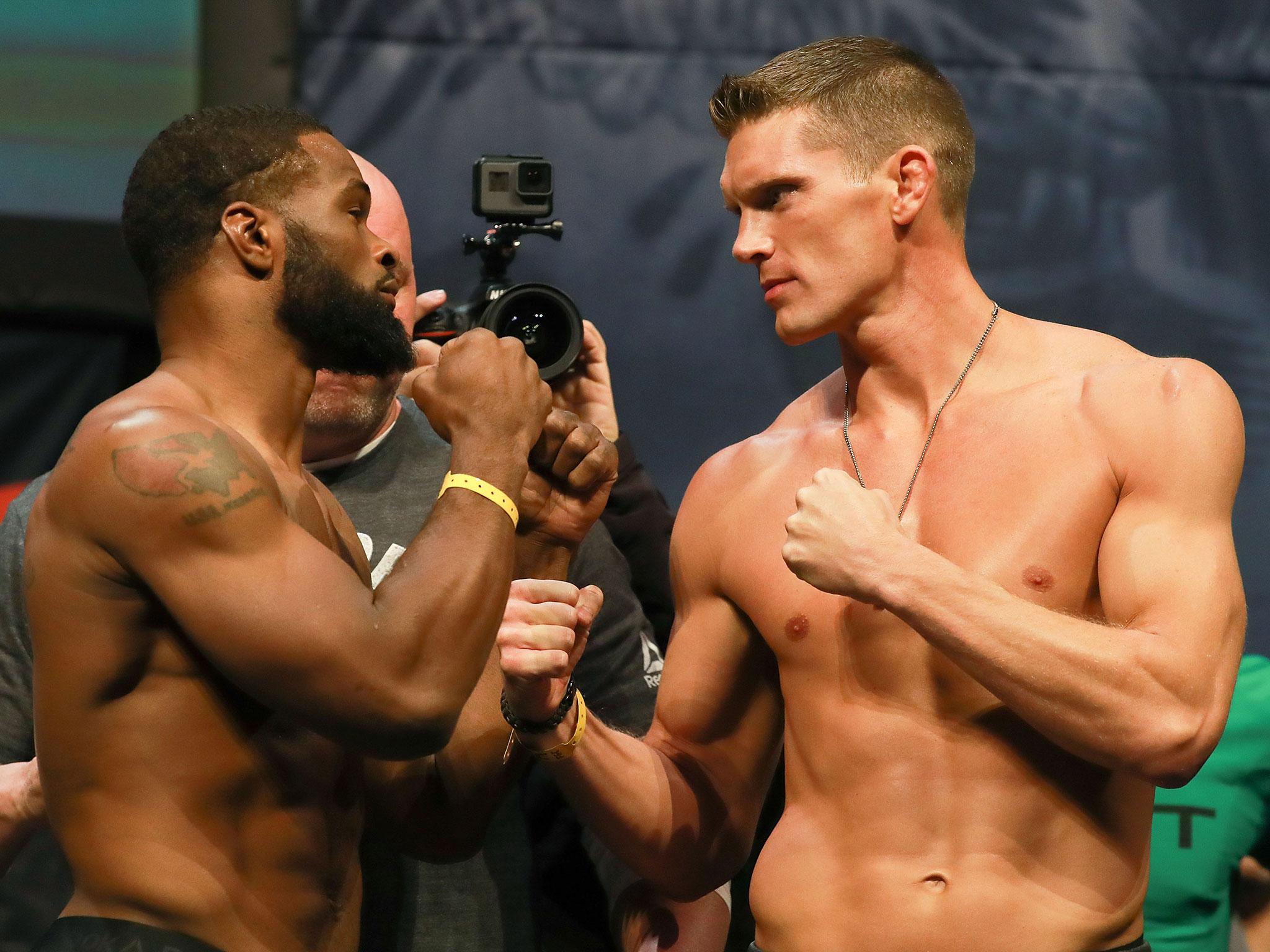 Tyron Woodley and Stephen 'Wonderboy' Thompson meet for the second time at UFC 209