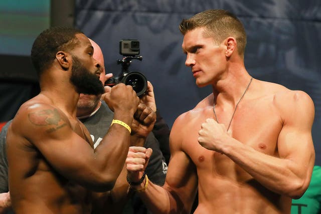 Tyron Woodley and Stephen 'Wonderboy' Thompson meet for the second time at UFC 209
