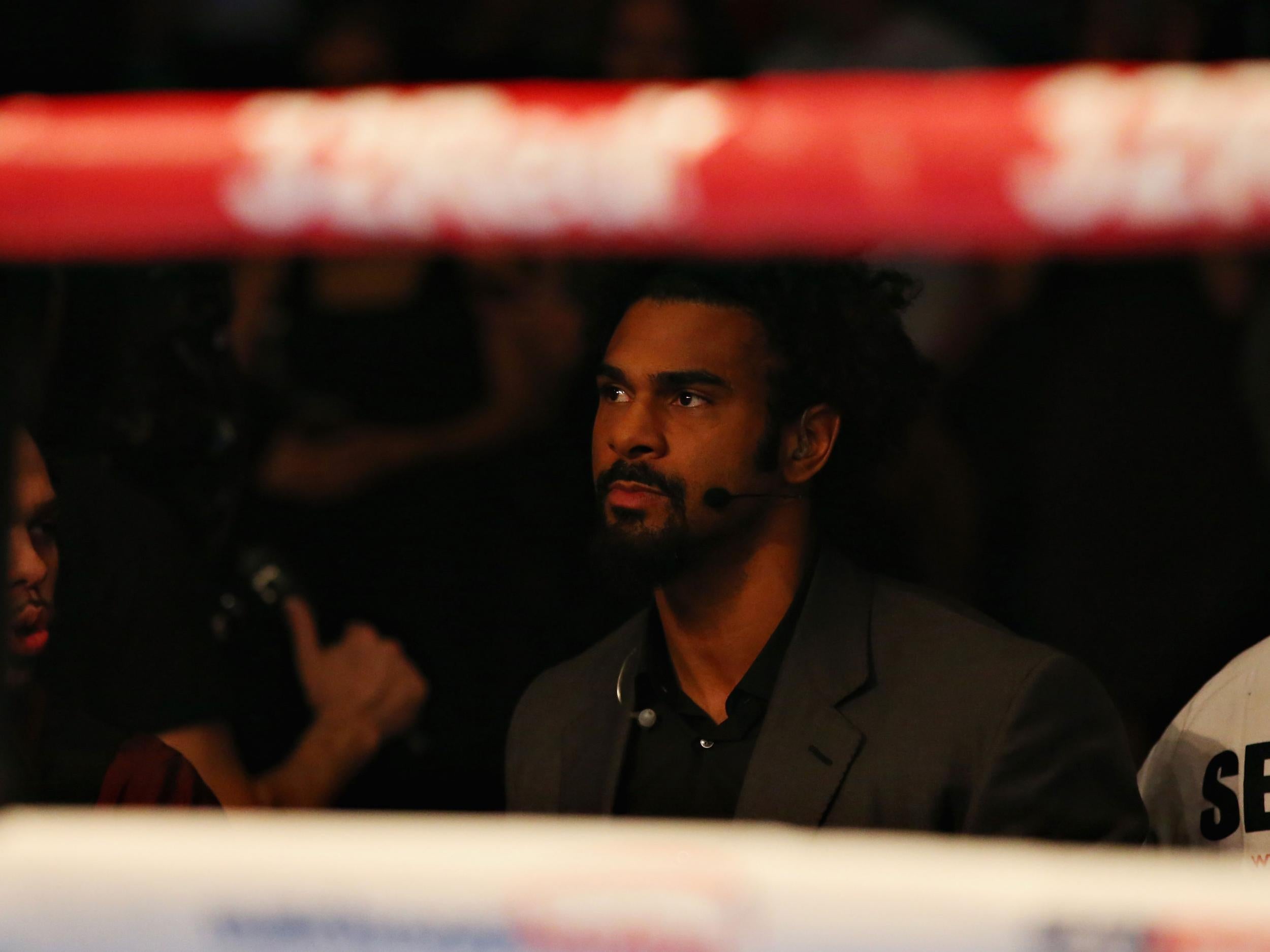 “I'll probably knock him out with a jab. I could win the fight with one hand, just my left hand, I wouldn't even need my right hand.”