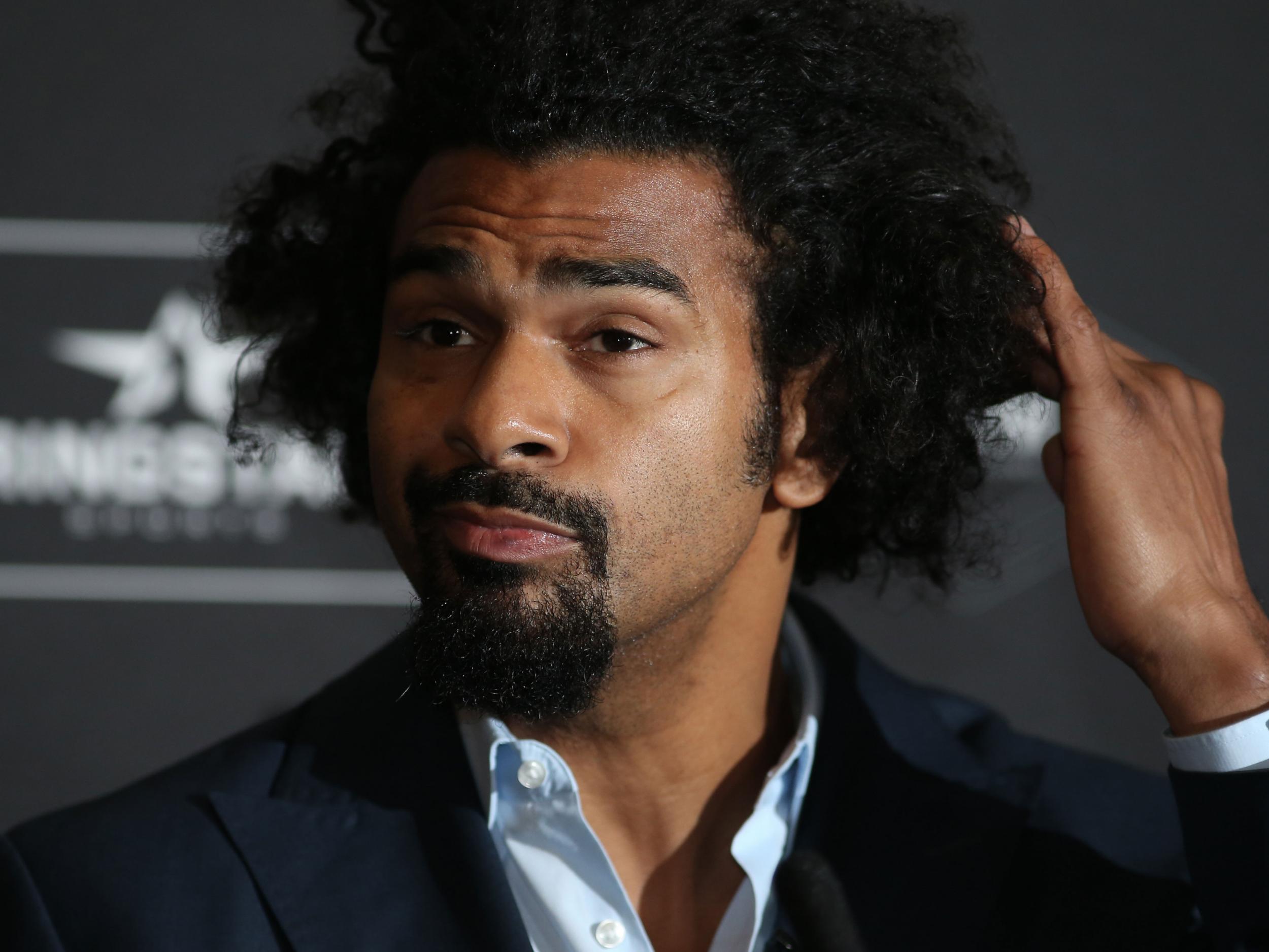 “I could feel he wanted to go for me and, if he does, I can't guarantee I am not going to smash him up before the first bell on March 4.”