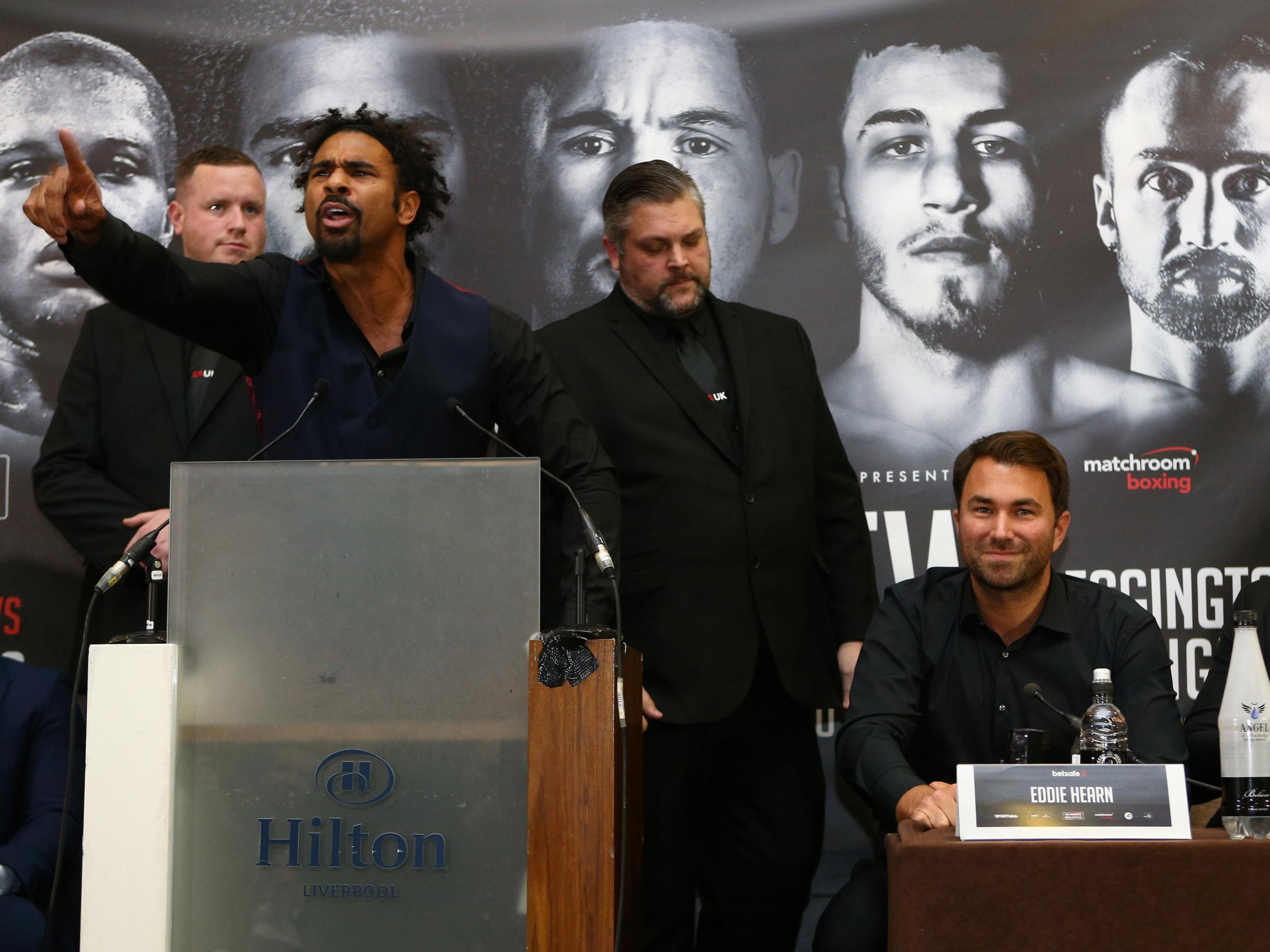 “Bet all the money you have. Each and every one of you should bet on Bellew to win the fight... f****** r******“