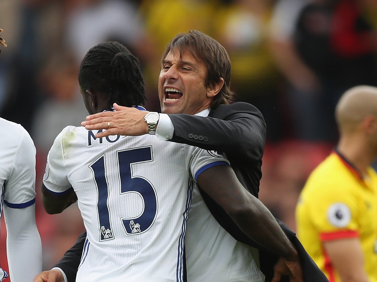 Moses' workrate and commitment to Conte's idea have seen him flourish