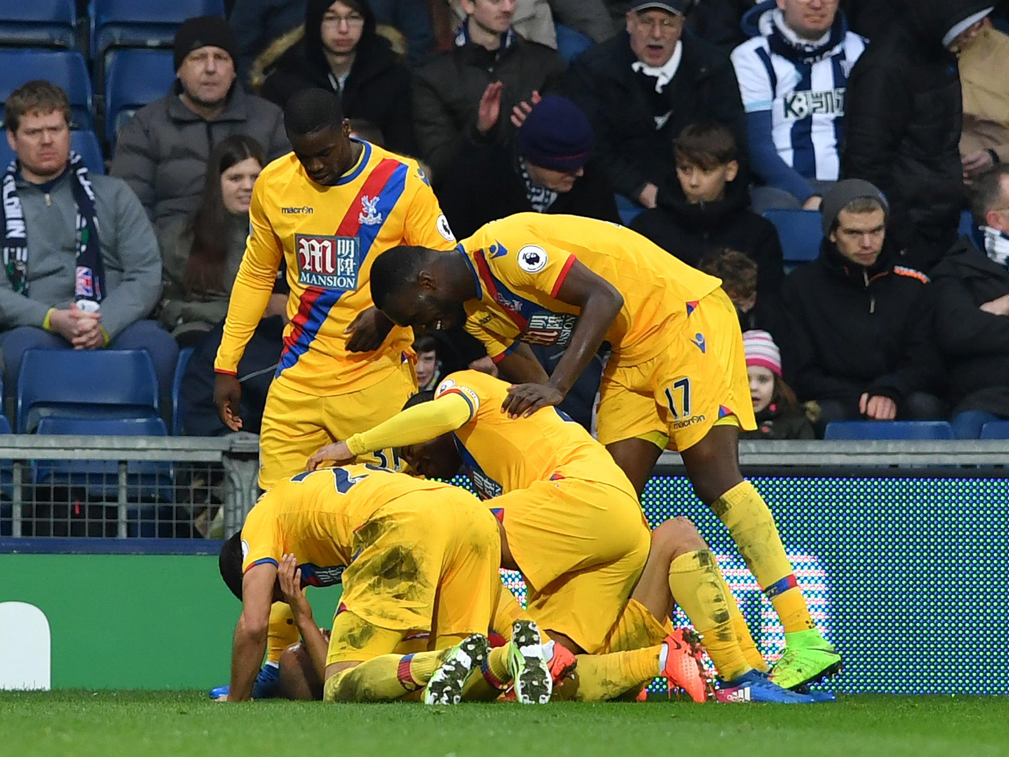 Andros Townsend's strike six minutes from time made sure the points would go back to south London