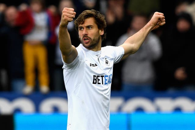 Llorente looks to be flourishing since Paul Clement took charge of the Swans