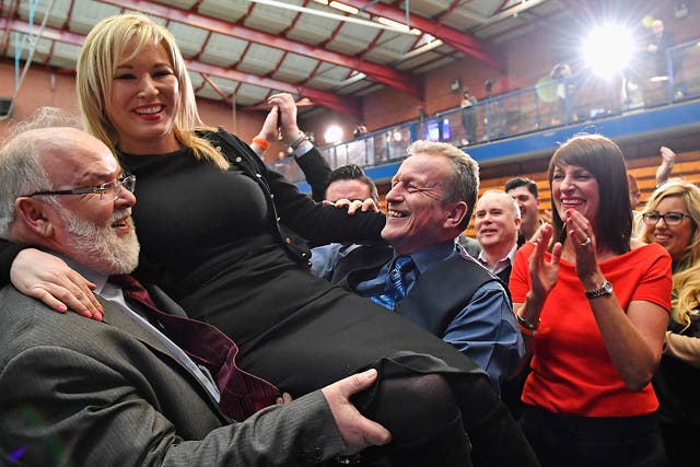 Sinn Fein made significant gains in the Northern Ireland elections