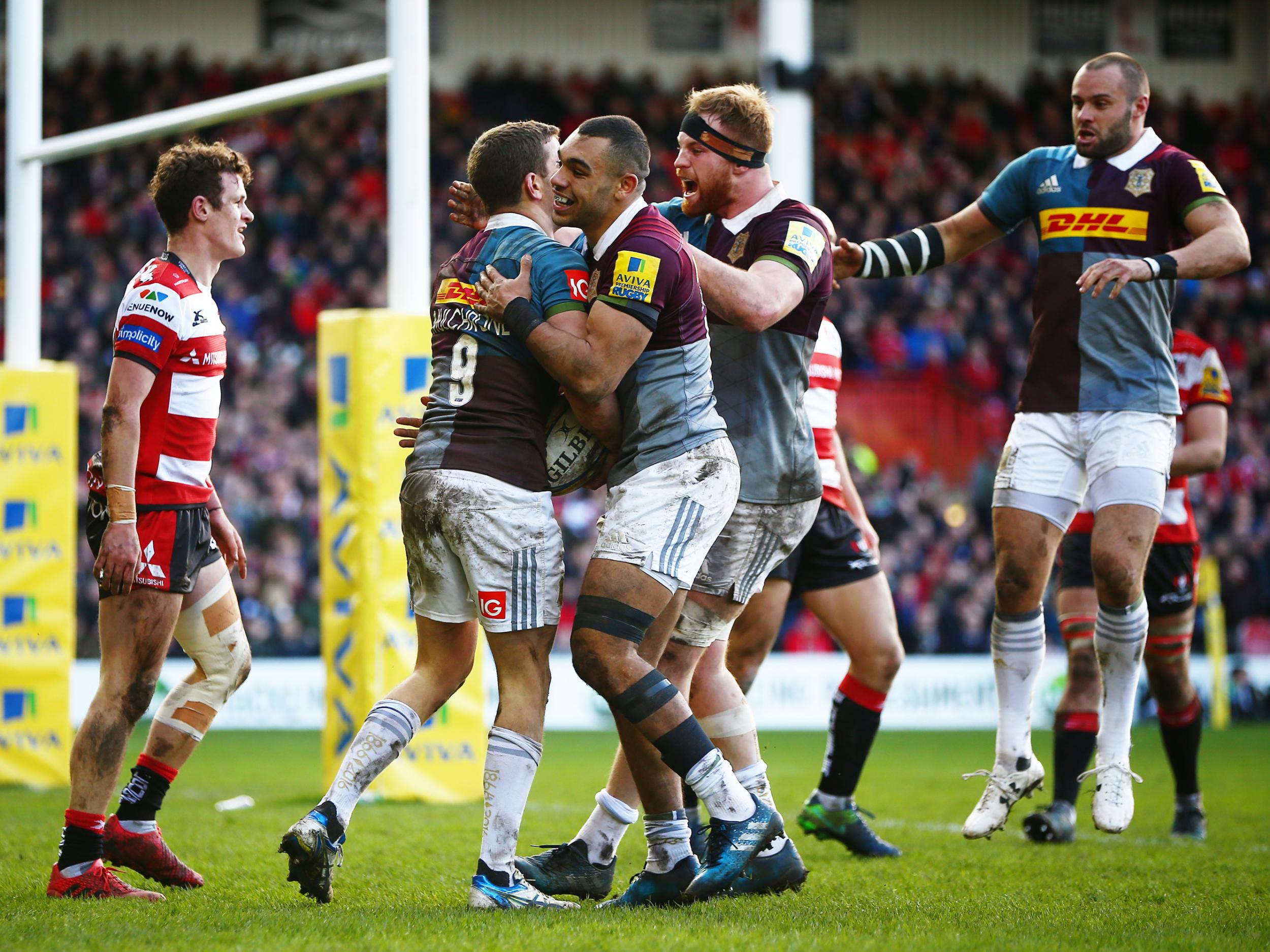 Charlie Mulchrone kept Harlequins within touching distance