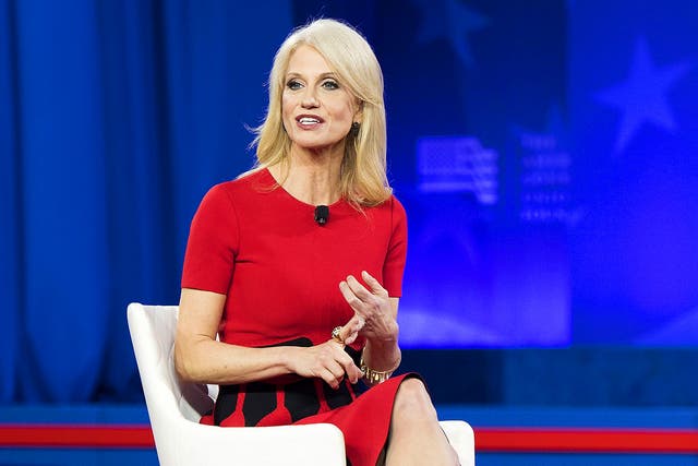 Ms Conway has made several gaffes in recent weeks