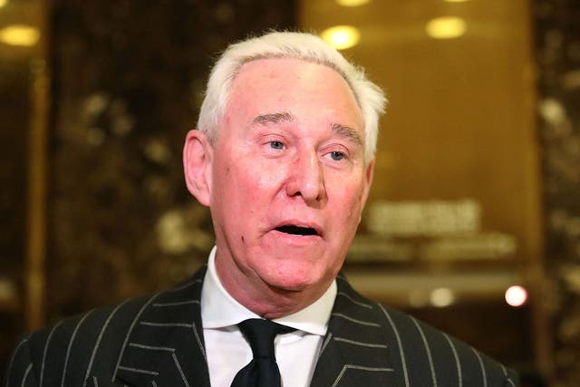 Roger Stone advised Donald Trump during his presidential campaign and reportedly remains 'a confidant to Trump'