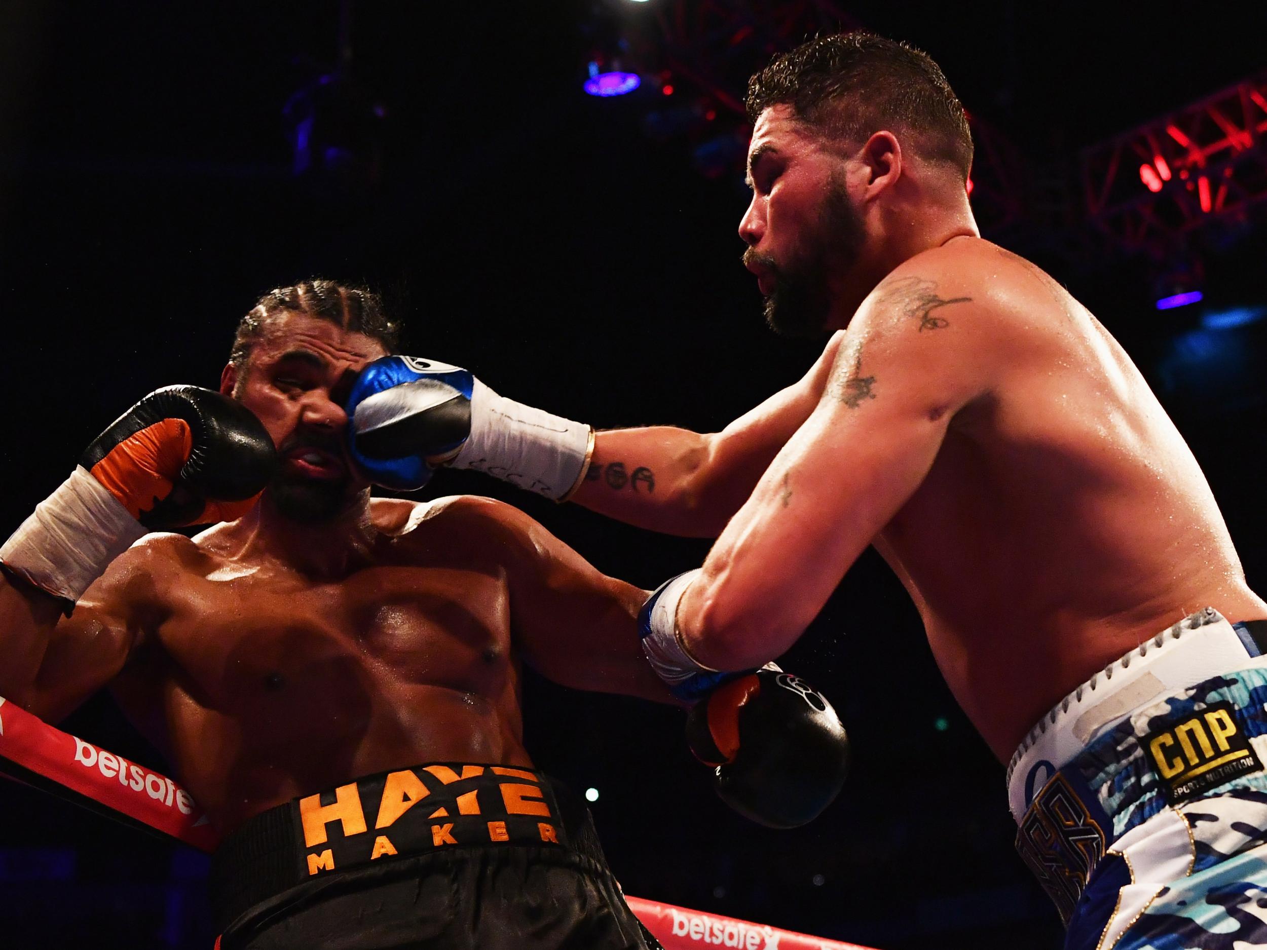 Haye's corner eventually threw in the towel in the 11th round