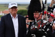 Losses at Donald Trump’s Scottish golf resorts have doubled