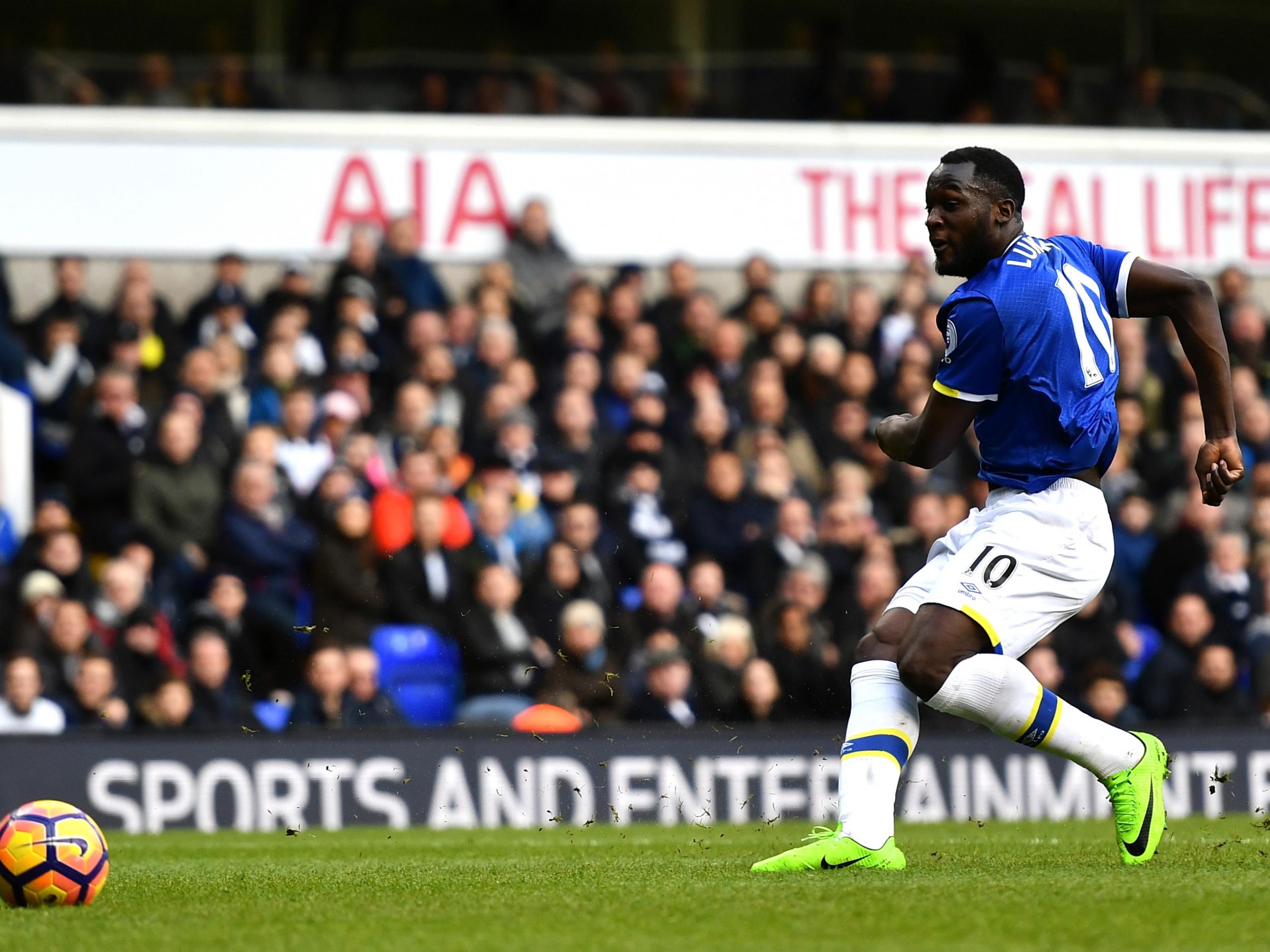 Lukaku now has 16 goals for the season - one behind Kane