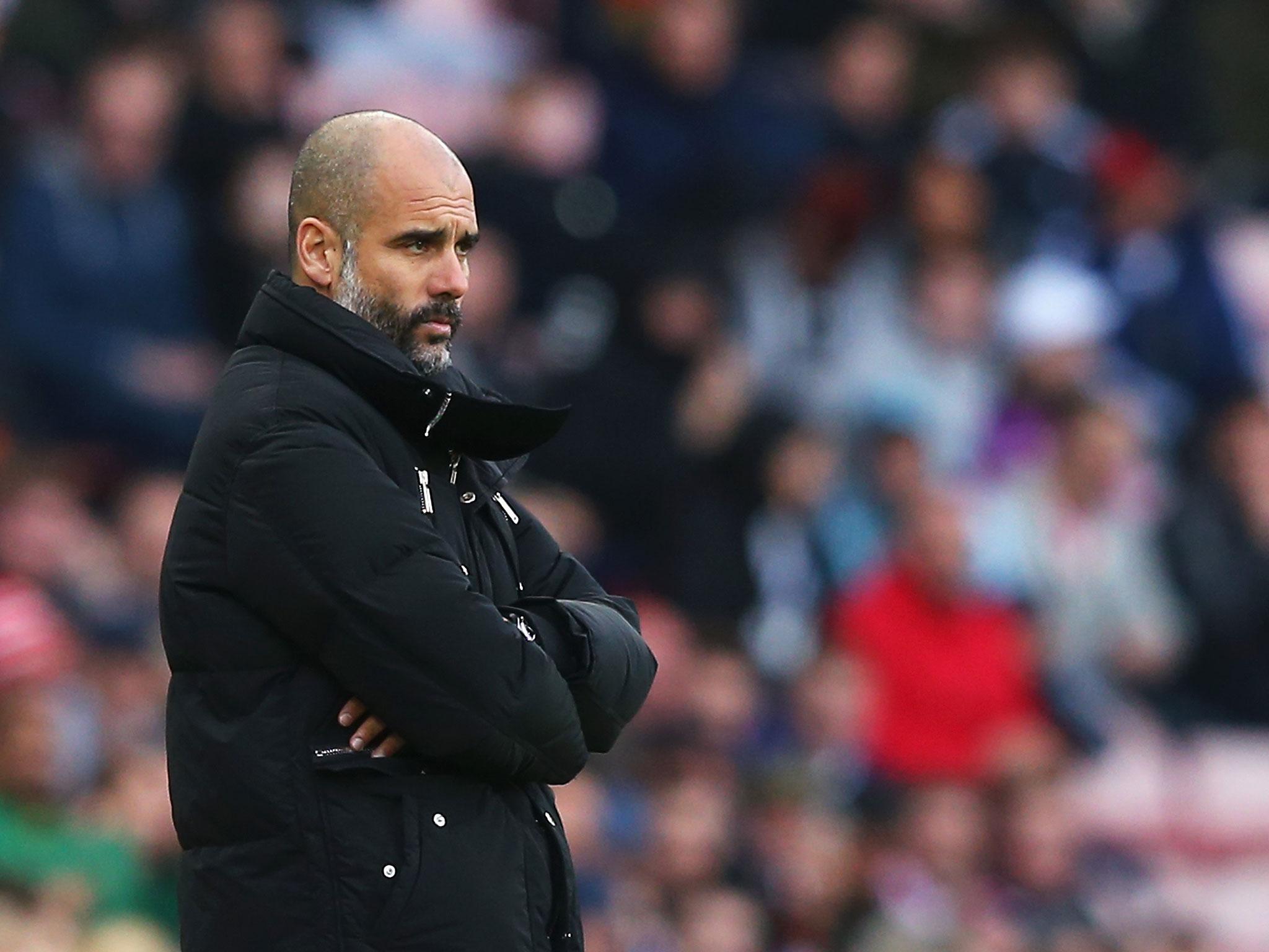 Guardiola has seen his side return to form in recent weeks
