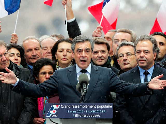 Francois Fillon has the backing of his party in spite of the ongoing investigation into payments made to his family