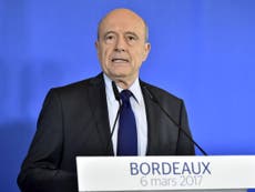 Juppé rules out replacing Fillon as France's presidential candidate