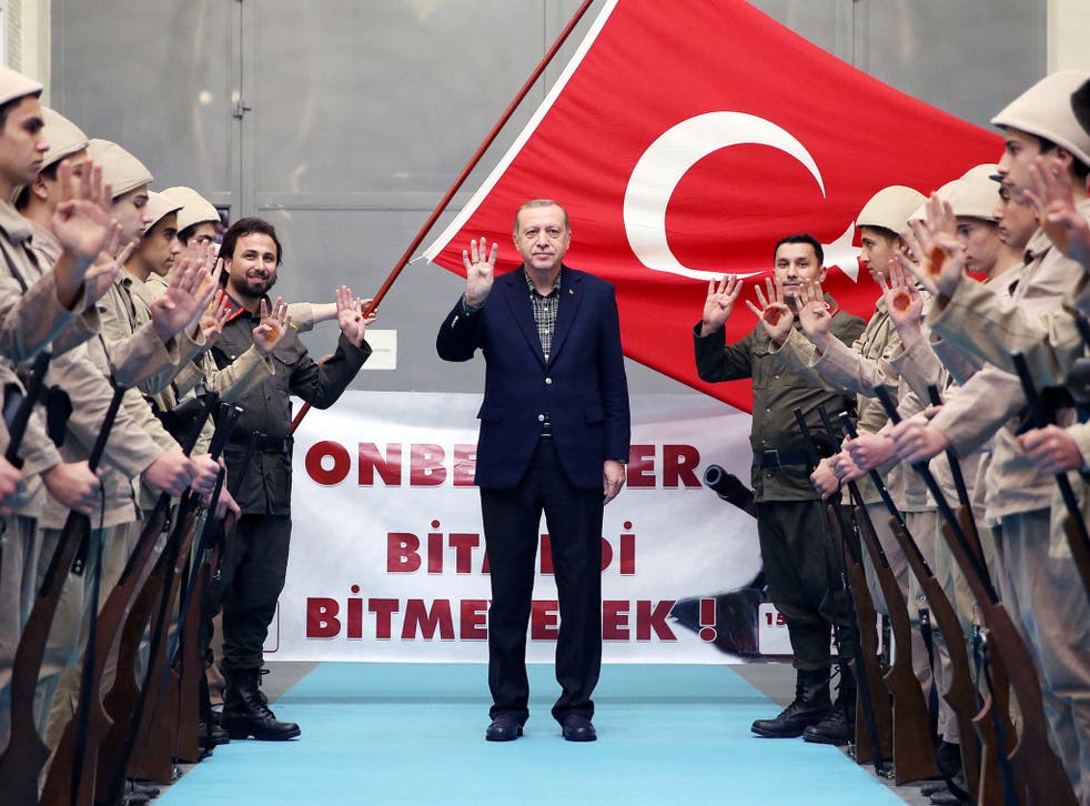 Mr Erdogan hopes to woo 1.4 million Turks in Germany who can vote in April’s referendum in Turkey