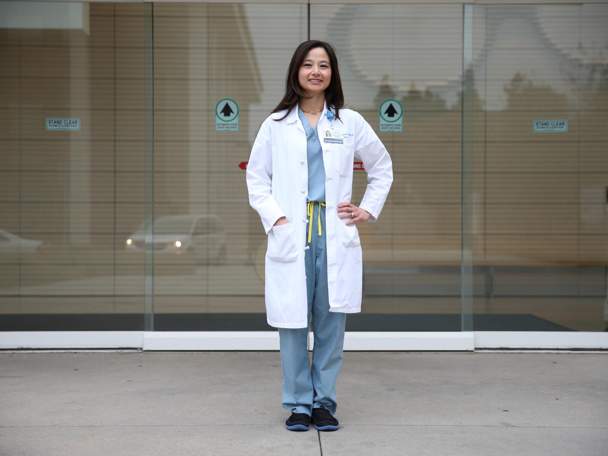 Tara McCannel, 44, Associate Professor of Ophthalmology, M.D., Ph.D., Director of the Ophthalmic Oncology Center at the UCLA Stein Eye Institute of the David Geffen School of Medicine at the University of California, Los Angeles (UCLA). "Knowledge, in abilities, in how the clinical practices go, in appearance," McCannel said."Women just can't be themselves or just think: 'Oh I'm just going to do my work,' and focus on the job. There are these other things that need to be considered because it's not completely equal even though things are getting better.