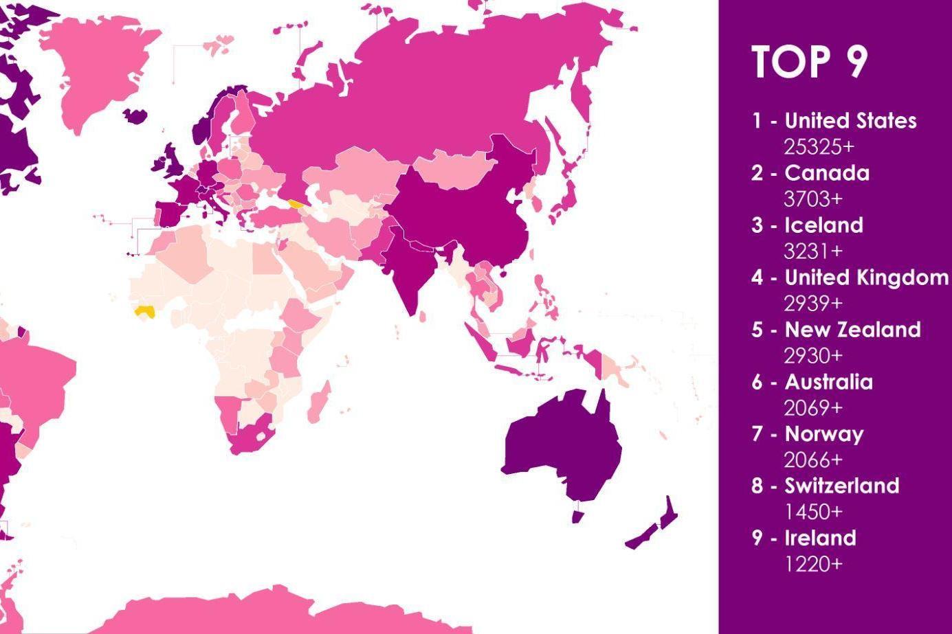 Top 15 Countries With The Most Beautiful People