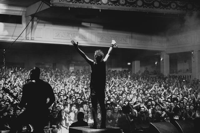 Sum 41 play at Brixton Academy in London