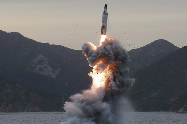 Four ballistic missiles were launched over 600 miles, with three of them landing in waters which Japan claims as its exclusive economic zone