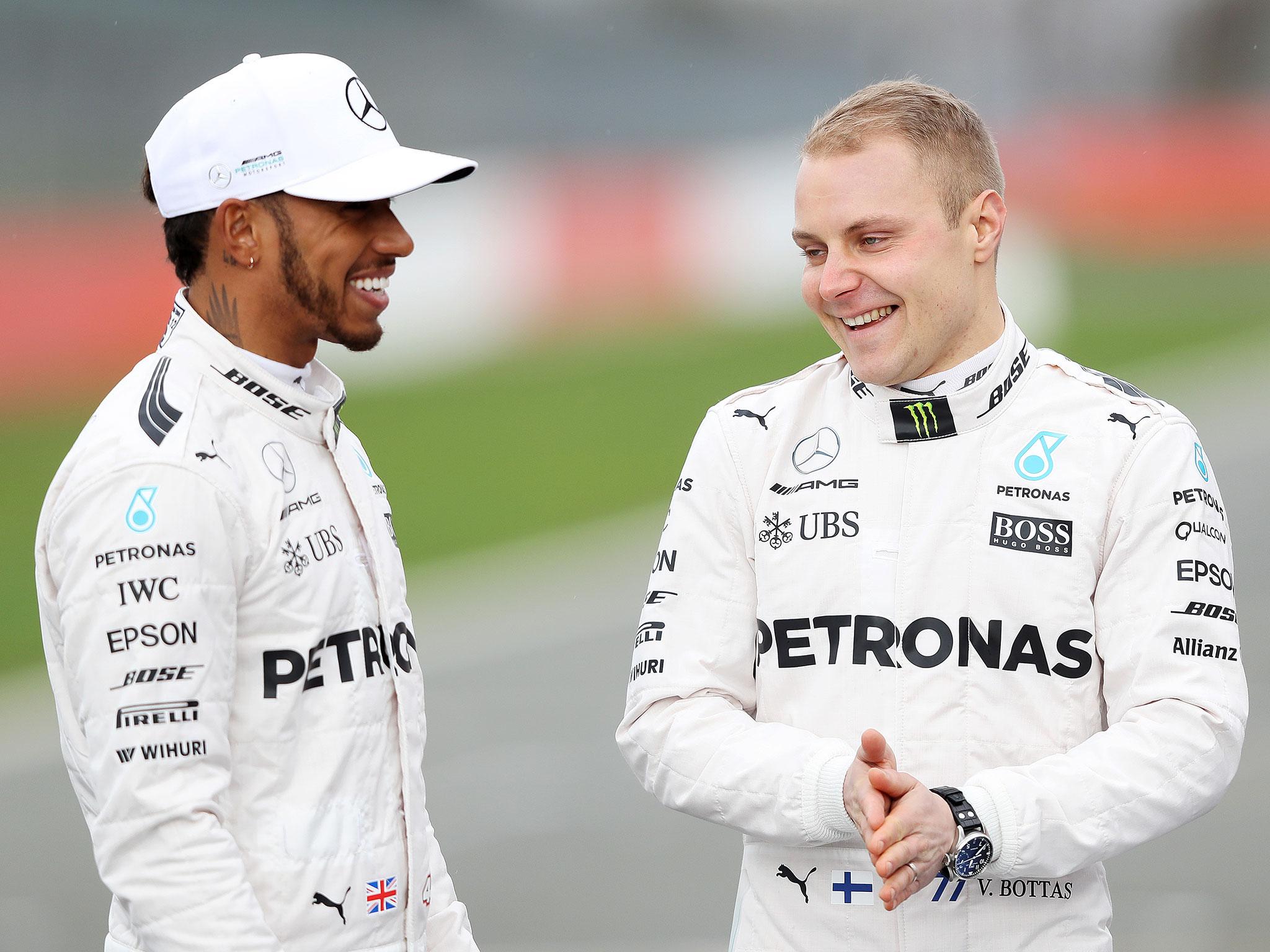 Lewis Hamilton and Valterri Bottas have already struck up a strong understanding