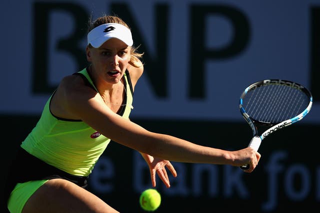 Naomi Broady lost in first qualifying at Indian Wells