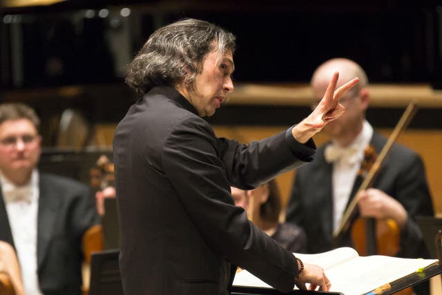 Vladimir Jurowski conducting 'St Luke's Passion' at the Royal Festival Hall
