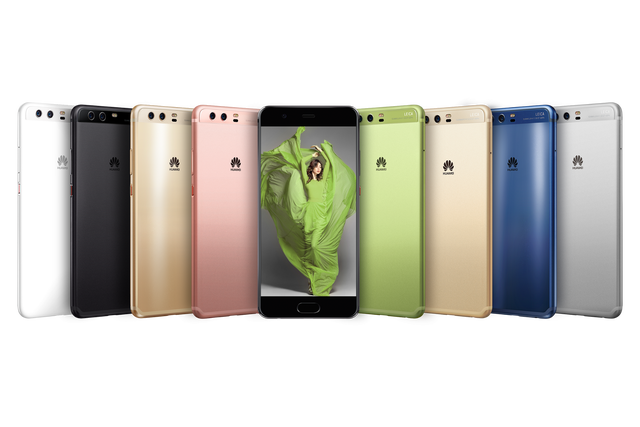 The Chinese firm's latest flagship handset is available in eight different colour schemes